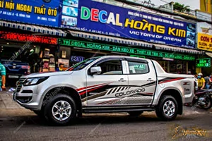 Tem Xe Chevrolet Colorado - CCL010