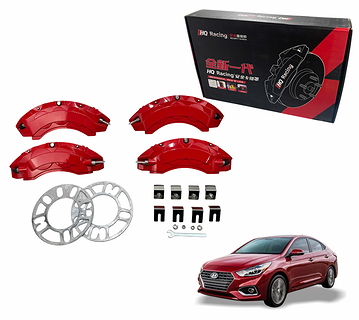  Ốp má phanh HQ Racing Accent 2018 - 2023 đỏ