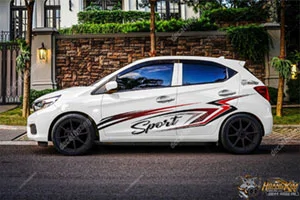 Tem Xe Honda Brio - HBR007