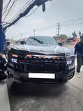 Mặt Ca Lăng Ford Ranger 2022 LED Mẫu Đen Bóng  - ảnh 4