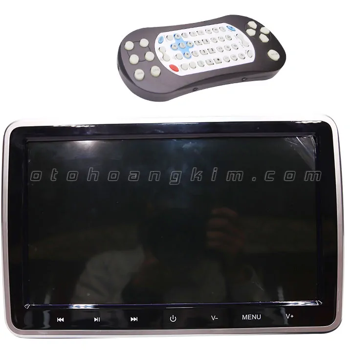 Màn hình gối đầu  10 inch có đĩa - Ảnh 2