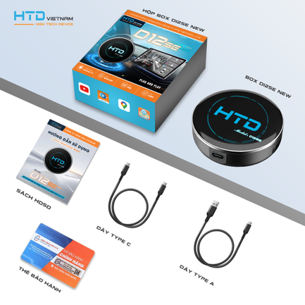 HTD Smart Android box D12SE cho ô tô  - Ảnh 4