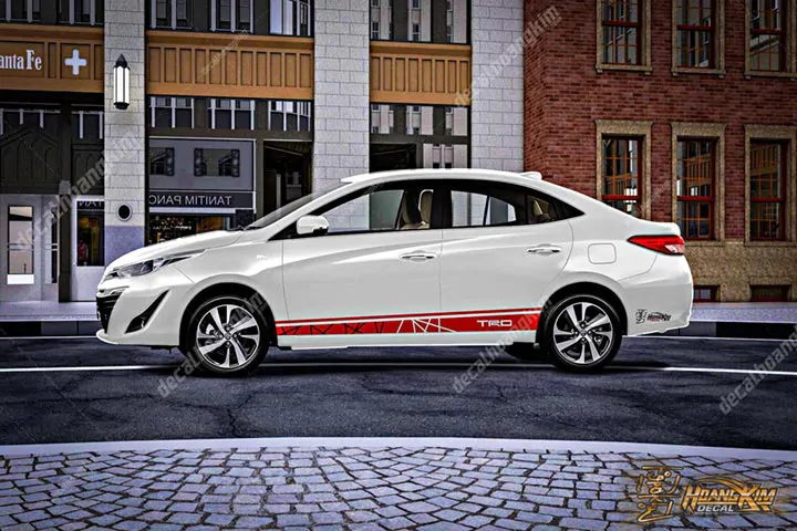 Tem Xe Toyota Vios - TVI013 - Ảnh 1