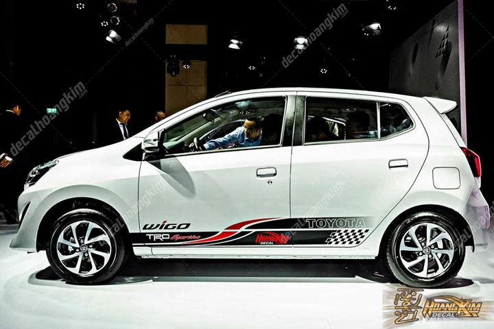 Tem Xe Toyota Wigo - TWI001 - Ảnh 1