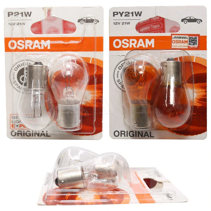 Đèn halogen Osram 1 tim P21W - Ảnh 1