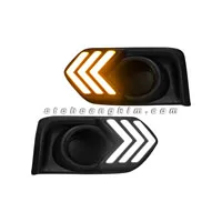 Đèn led gầm trước Honda City [2017-2020] kiểu Mustang 3 mũi tên