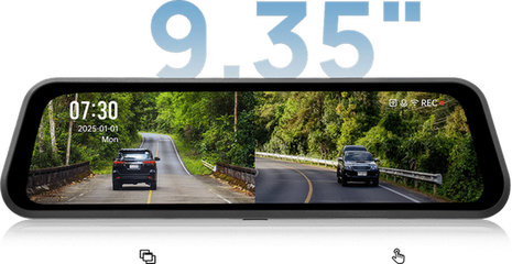 Camera hành trình gương 70mai S410 - Ảnh 2