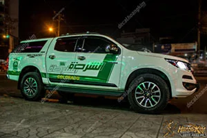 Tem Xe Chevrolet Colorado - CCL020