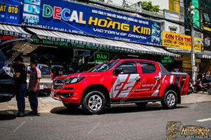 Tem Xe Chevrolet Colorado - CCL014
