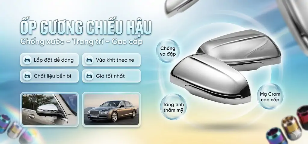 Ốp Gương Chiếu Hậu