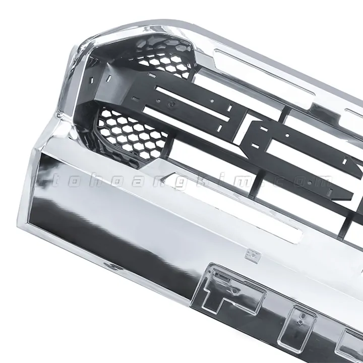 Mặt ca lăng Ford Ranger [2015-2020] lớn crom - Ảnh 2