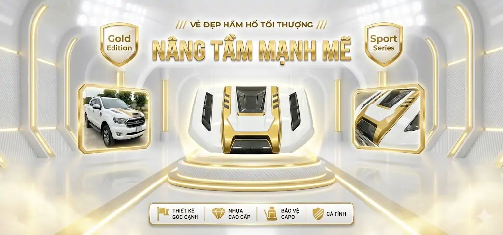 Ốp Nắp Capo