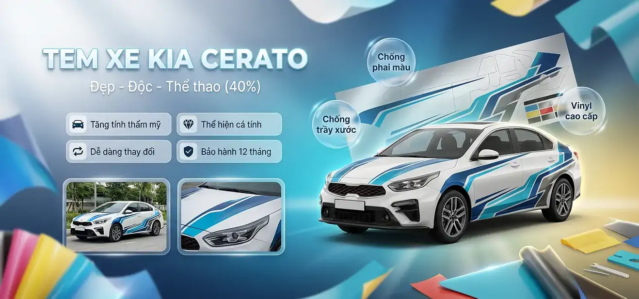 Tem Xe Kia Cerato