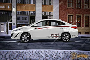 Tem Xe Toyota Vios - TVI010