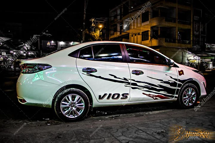 Tem Xe Toyota Vios - TVI012 - Ảnh 1