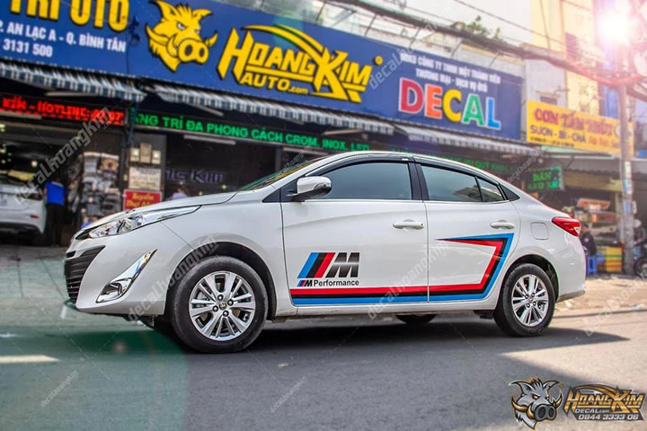 Tem Xe Toyota Vios - TVI023 - Ảnh 1