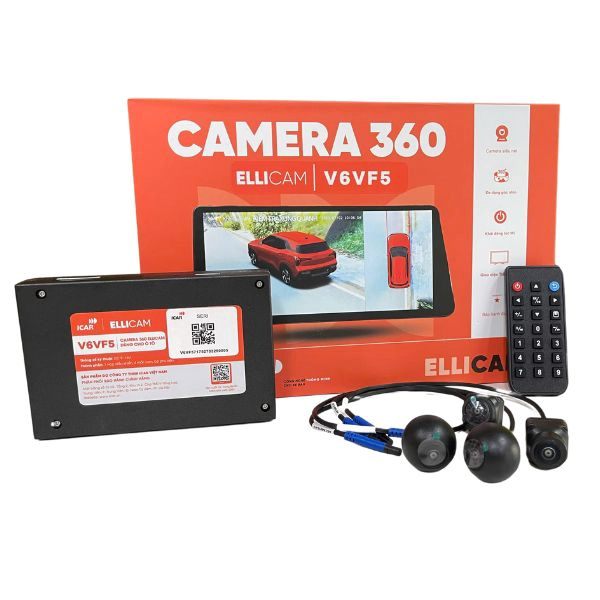 Camera 360 Icar Ellicam V6 VF5  - Ảnh 1