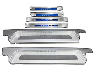 Nẹp Bước Chân Hyundai Custin 2023+ Có LED - Trong & Ngoài