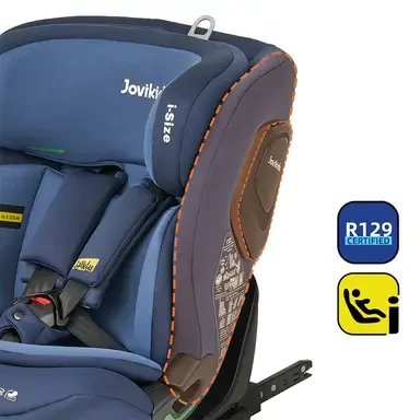 Ghế ngồi ô tô trẻ em Jovikids Cici TT màu xanh dương - Ảnh 4
