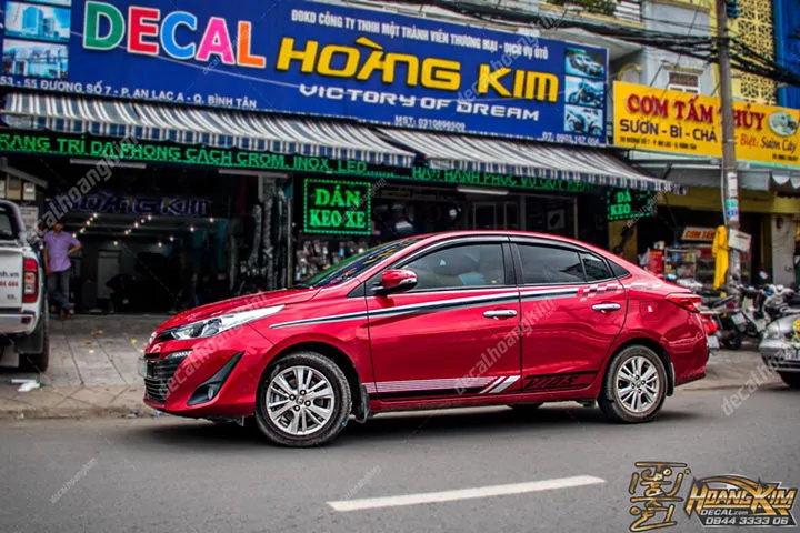 Tem Xe Toyota Vios - TVI024 - Ảnh 1