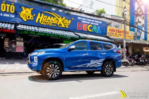 Tem Xe Mitsubishi Pajero - MPA010