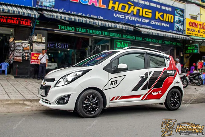 Tem Xe Chevrolet Spark - CSP015 - Ảnh 1