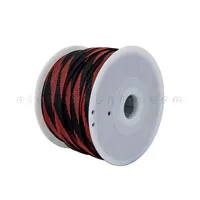 Vỏ bọc dây điện da rắn đen đỏ 12mm