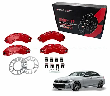  Ốp má phanh HQ Racing BMW đỏ