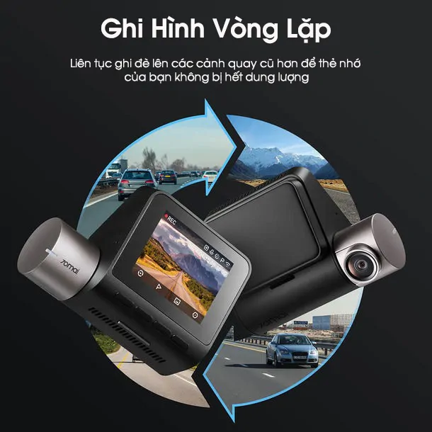 Camera hành trình 70mai A510 (combo) - Ảnh 10
