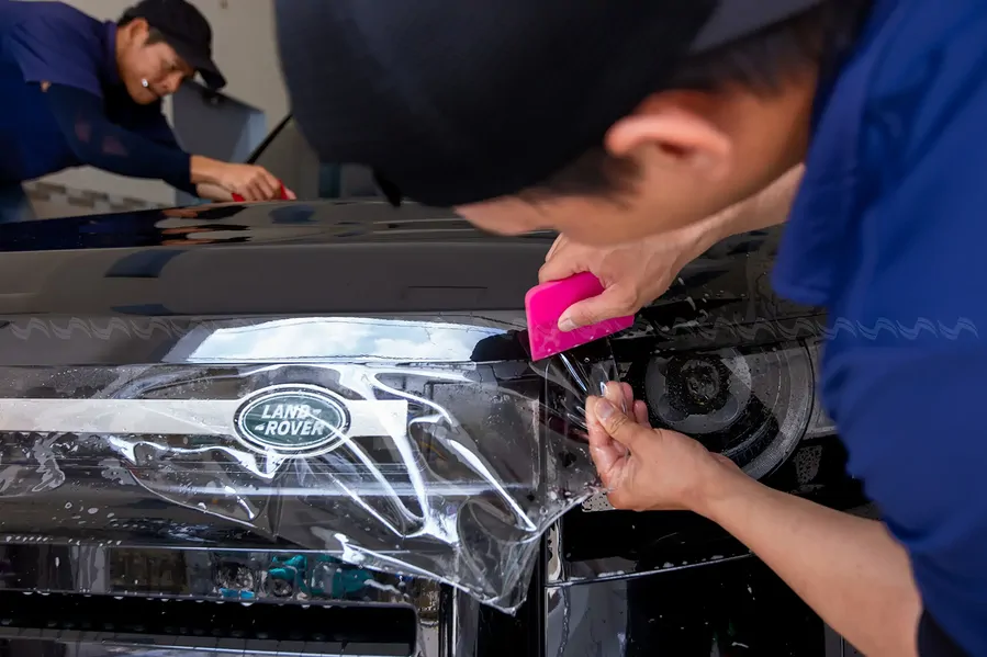 PPF Protek Extra Gloss cho Land Rover Defender - Ảnh 5