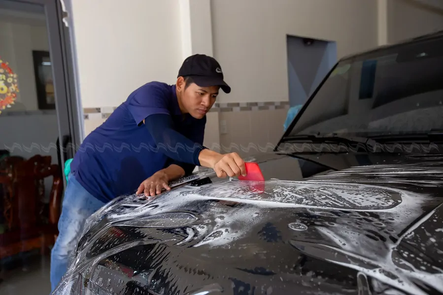 PPF Protek Extra Gloss cho Land Rover Defender - Ảnh 3
