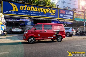 Dán Quảng Cáo Trên Xe Ô Tô - DQC322