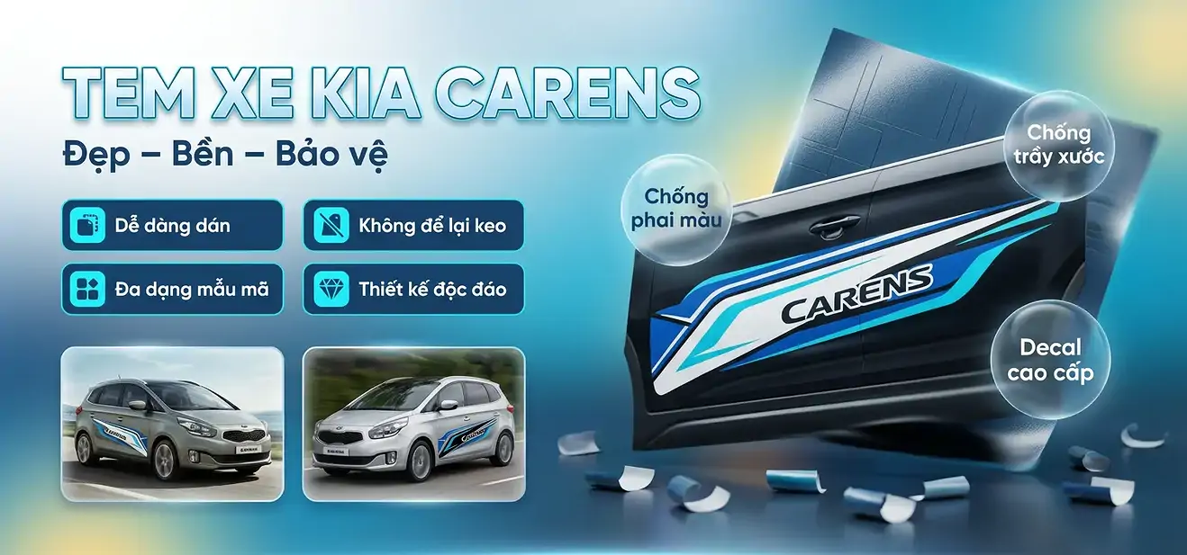 Tem Xe Kia Carens