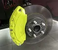 Ốp má phanh HQ Racing Custin 2023+ xanh chuối - ảnh 2