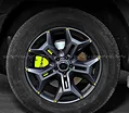 Ốp má phanh HQ Racing Accent xanh chuối - ảnh 4