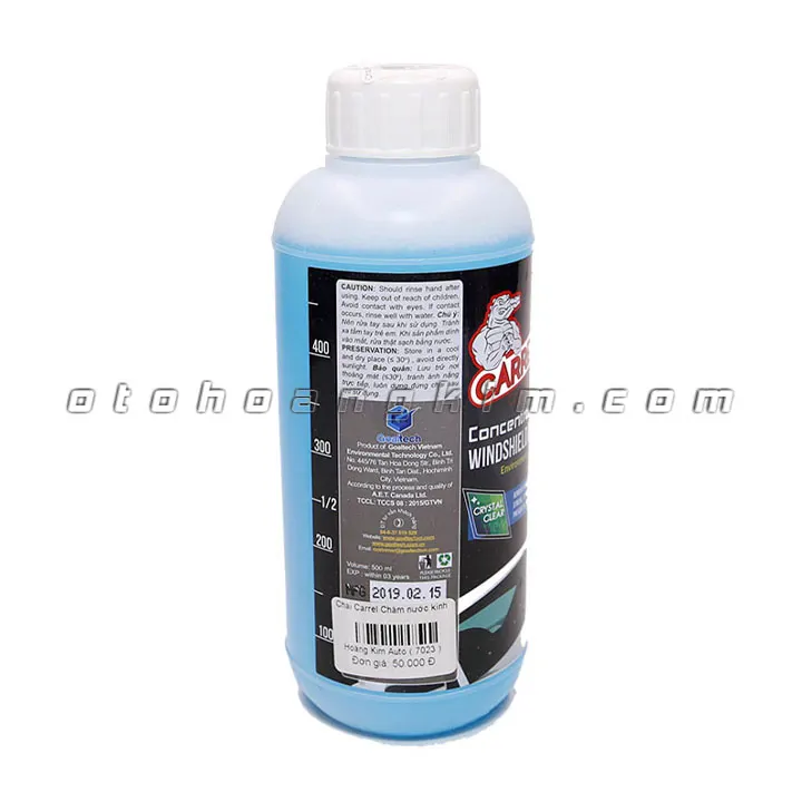 Dung dịch bảo dưỡng Carrel châm bình rửa kính - Ảnh 2