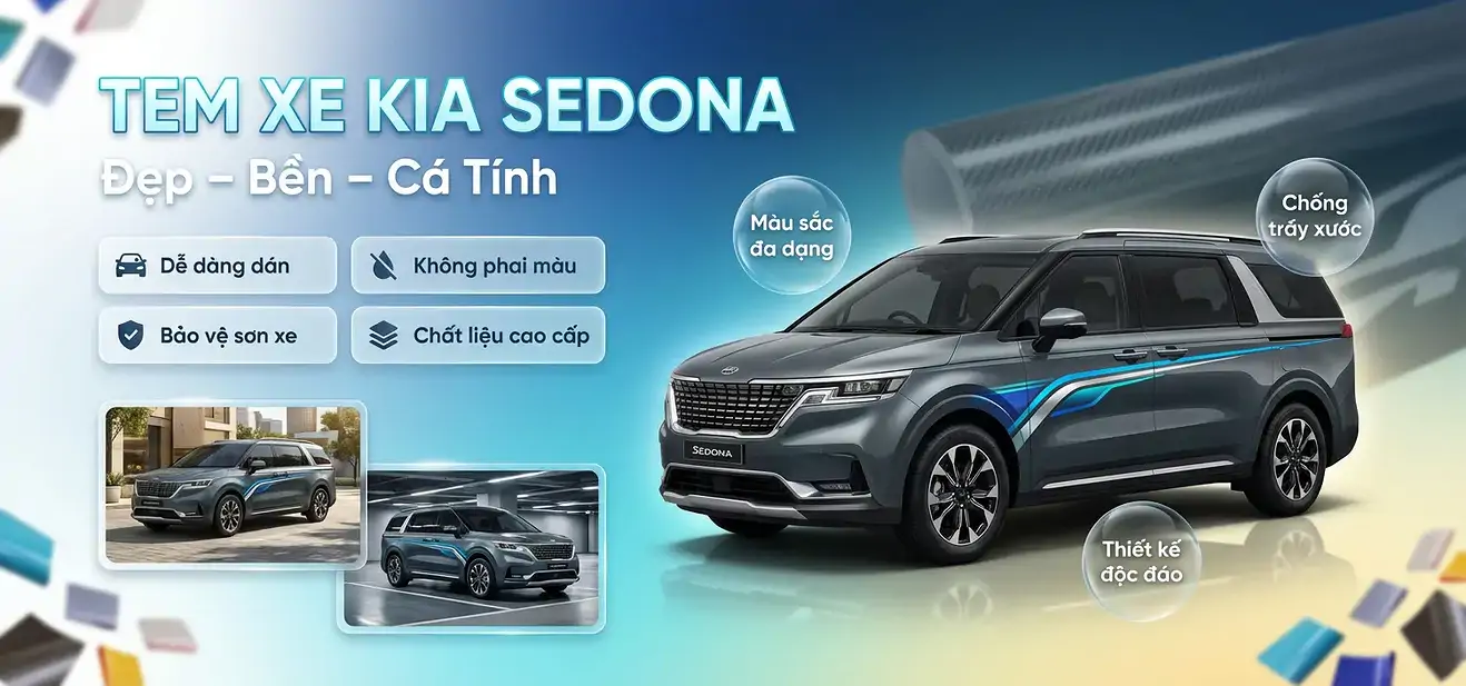 Tem Xe Kia Sedona