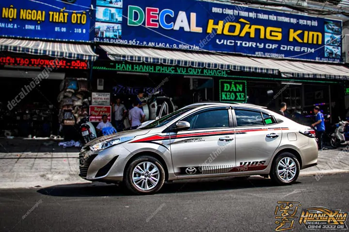 Tem Xe Toyota Vios - TVI020 - Ảnh 1