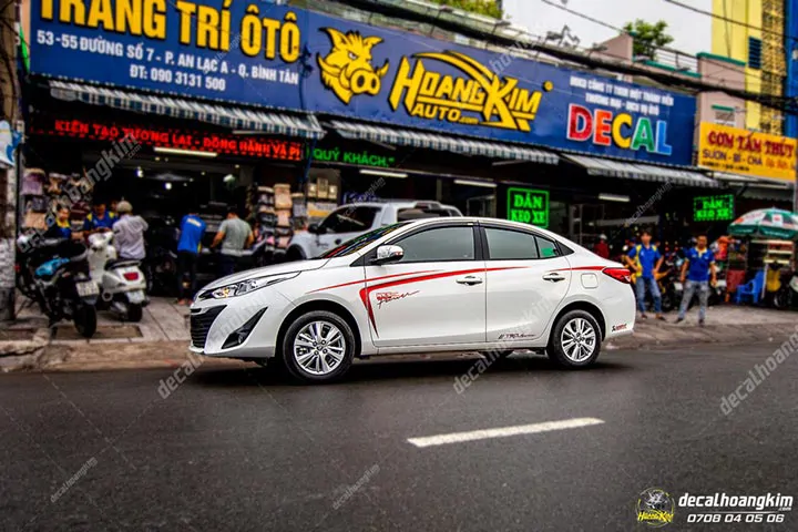 Tem Xe Toyota Vios - TVI035 - Ảnh 1