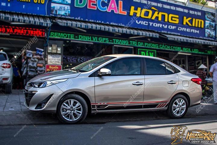 Tem Xe Toyota Vios - TVI025 - Ảnh 1