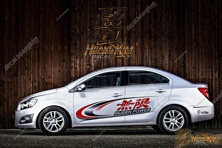 Tem Xe Chevrolet Aveo - CAV008 - Ảnh 1