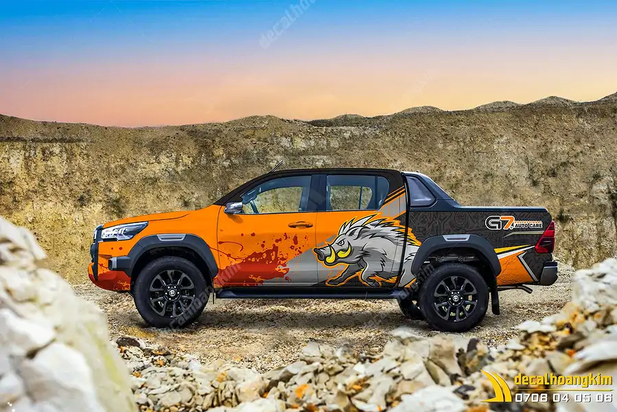 Tem Xe Toyota Hilux - THI022 - Ảnh 1