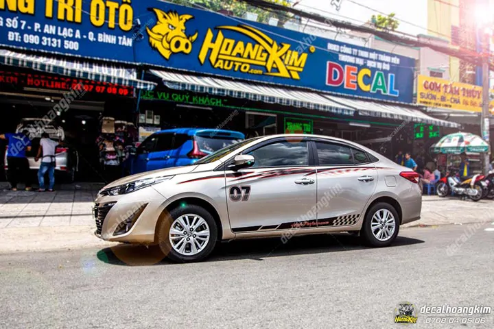 Tem Xe Toyota Vios - TVI030 - Ảnh 1