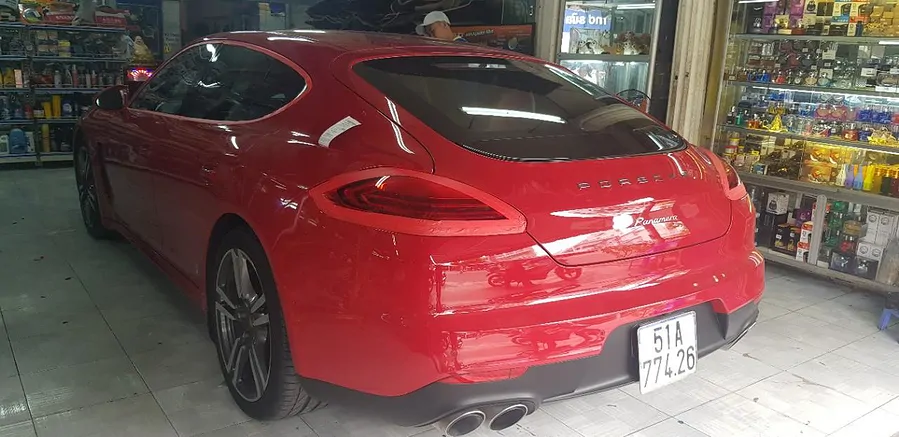 Phủ ceramic Porsche Panamera 2018 - Ảnh 1