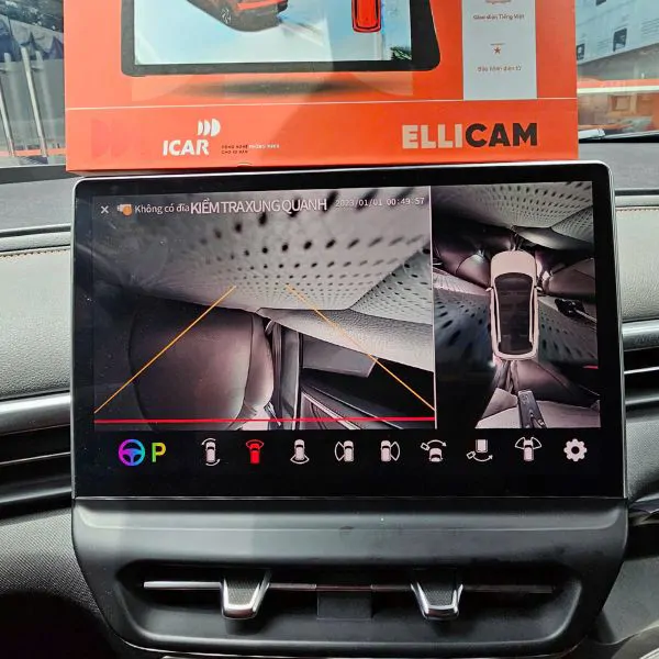 Camera 360 Icar Ellicam V6 VF6/VF7  - Ảnh 2