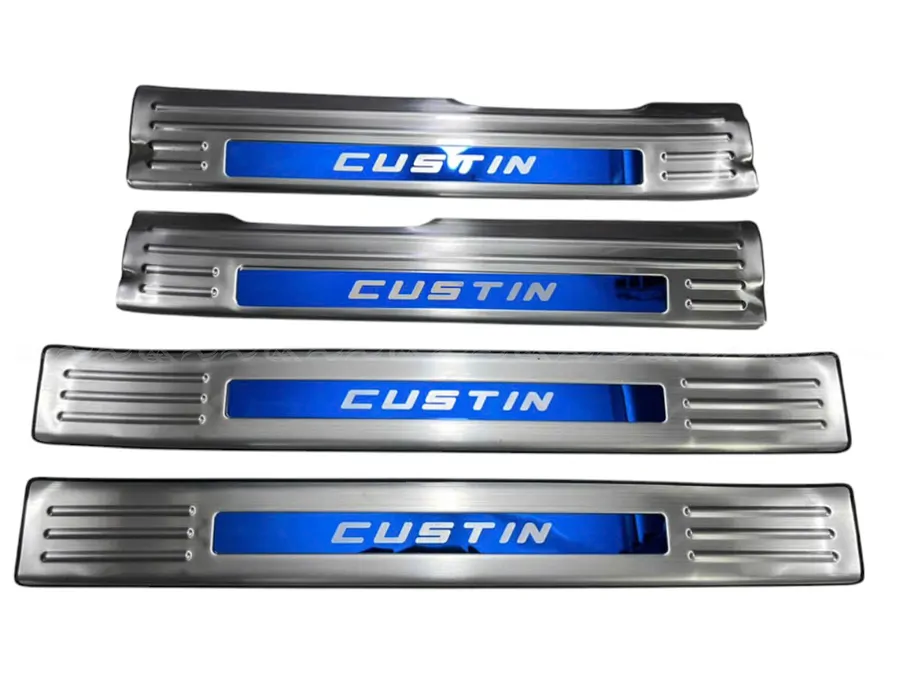 Nẹp Bước Chân Hyundai Custin 2023+ Có LED - Trong & Ngoài - Ảnh 2