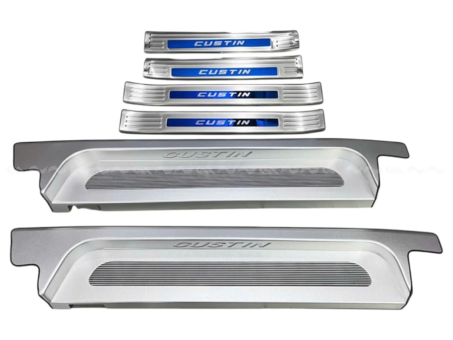 Nẹp Bước Chân Hyundai Custin 2023+ Có LED - Trong & Ngoài - Ảnh 1