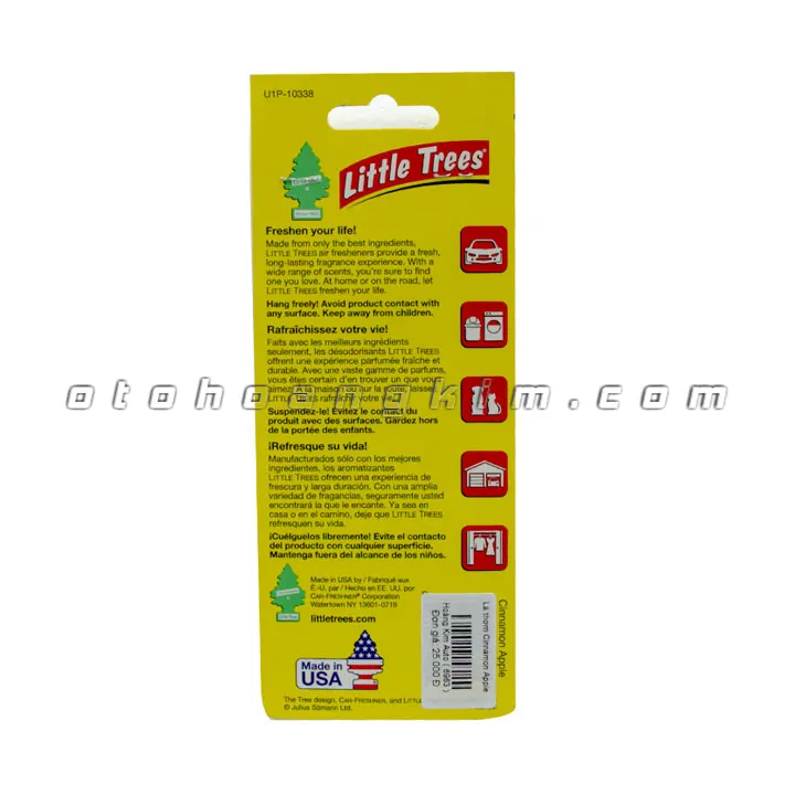Lá thơm Little Trees Cinnamon Apple - Ảnh 3