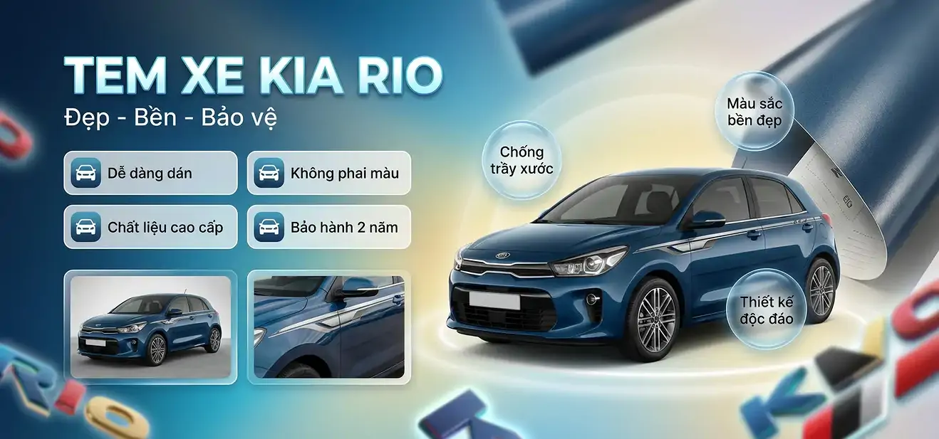 Tem Xe Kia Rio