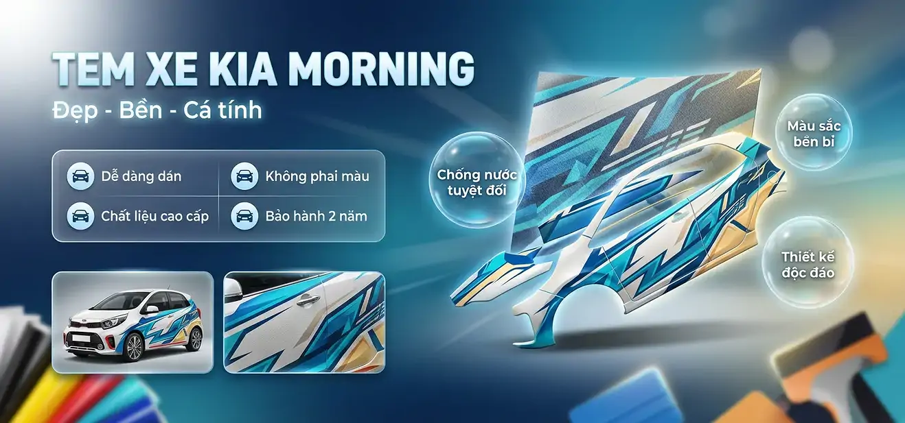 Tem Xe Kia Morning